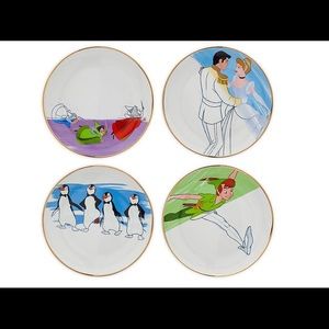 New Ink and Paint. Disney  4pc Luncheon Plates